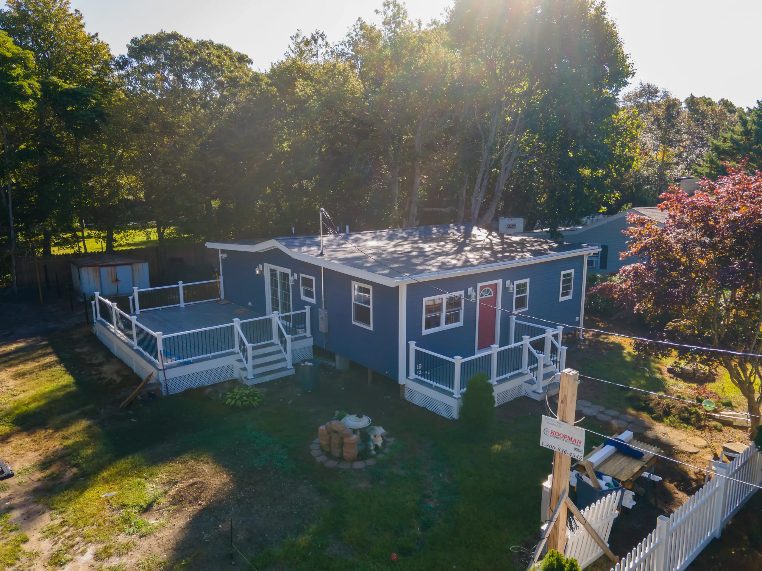 Home fully rebuilt after fire damage restoration - NexGen Contracting
